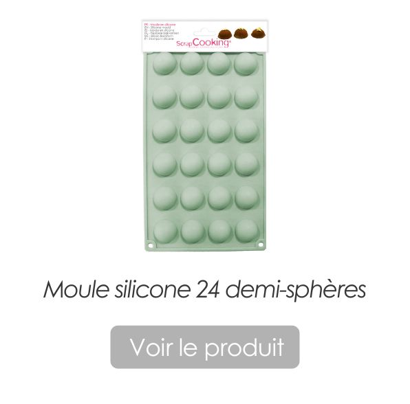 Moule 15 demi sphères - ScrapCooking